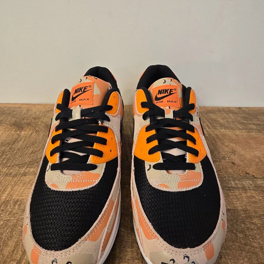 Nike Air Max 90 PRM Orange Camo Pack Men’s 13 NWOB - Picture 10 of 13